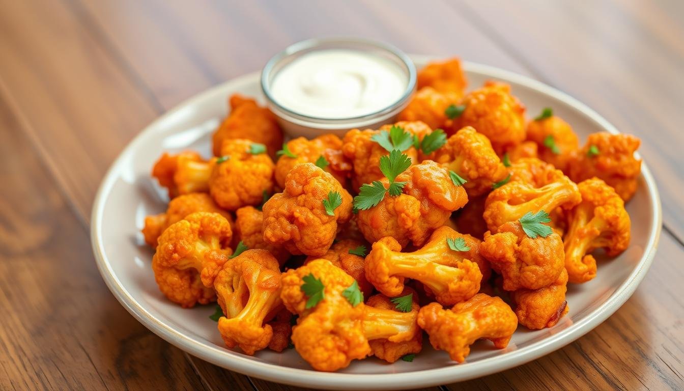 Air Fryer Buffalo Cauliflower