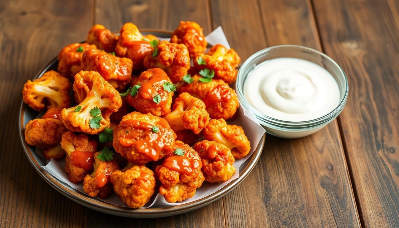 Air Fryer Cauliflower Wings