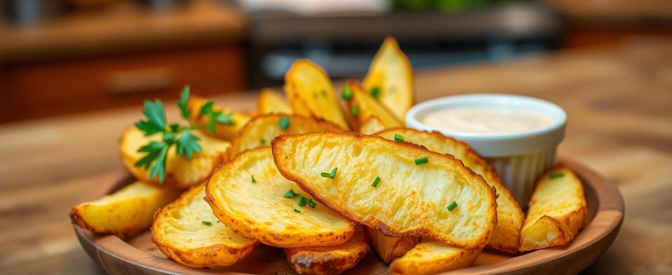 Air Fryer Potato Wedges