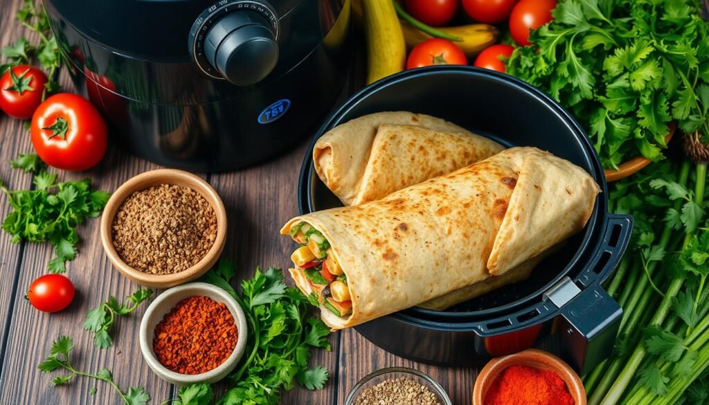 Air fryer benefits for healthy cooking and Mediterranean flavors