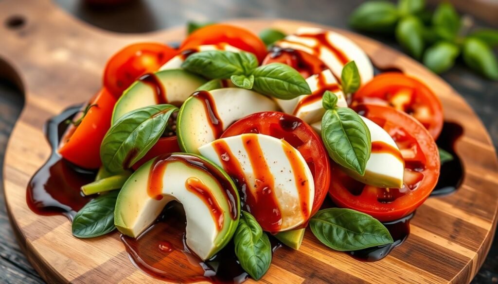 Avocado Caprese Salad dressing