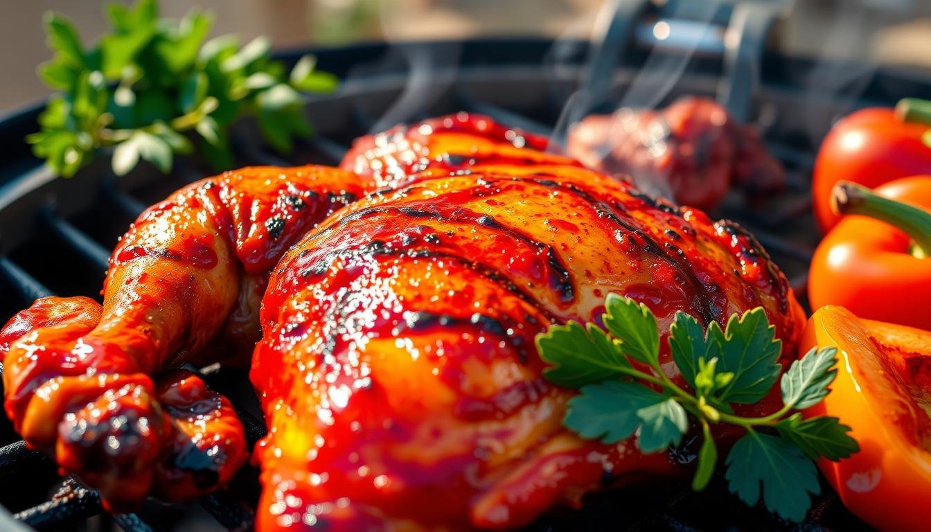 BBQ Chicken on the Grill