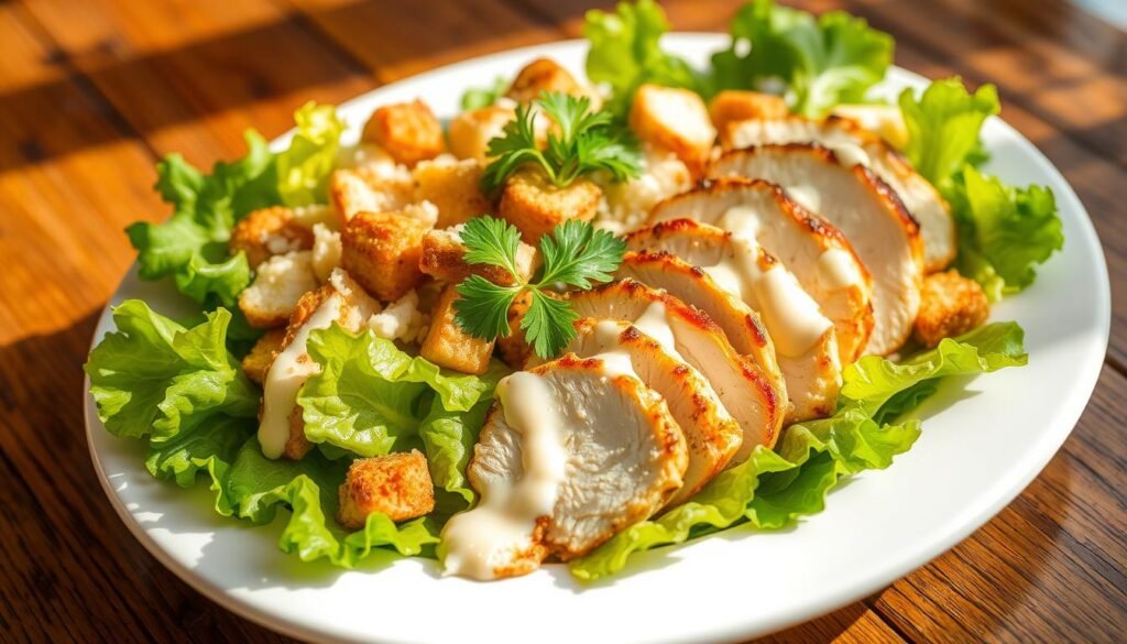 Beginner's Chicken Caesar Salad Recipe