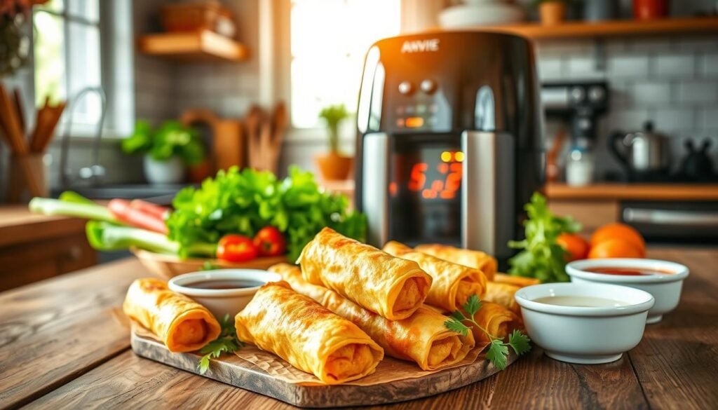 Benefits of air fryer for egg rolls