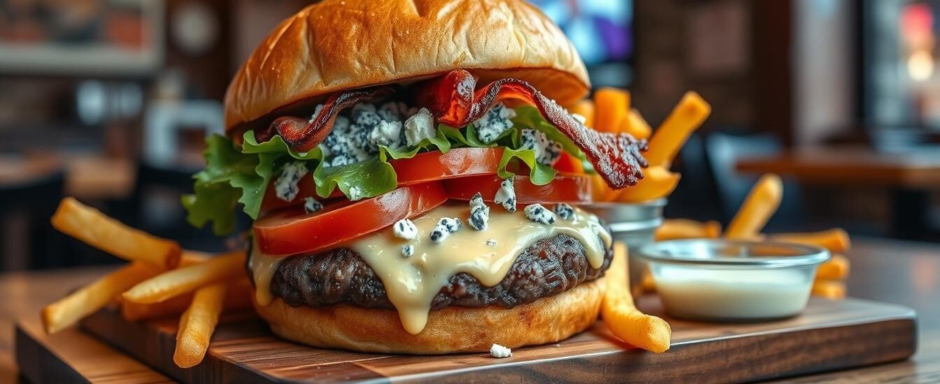 Blue Cheese Burger