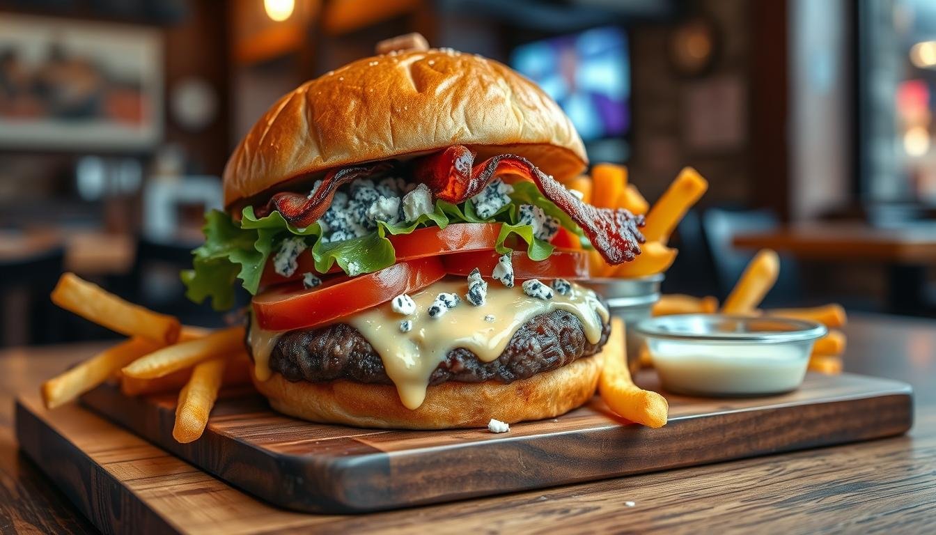 Blue Cheese Burger