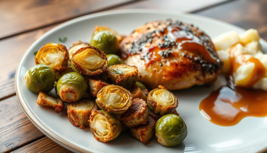 Brussels sprouts pairing with main dishes