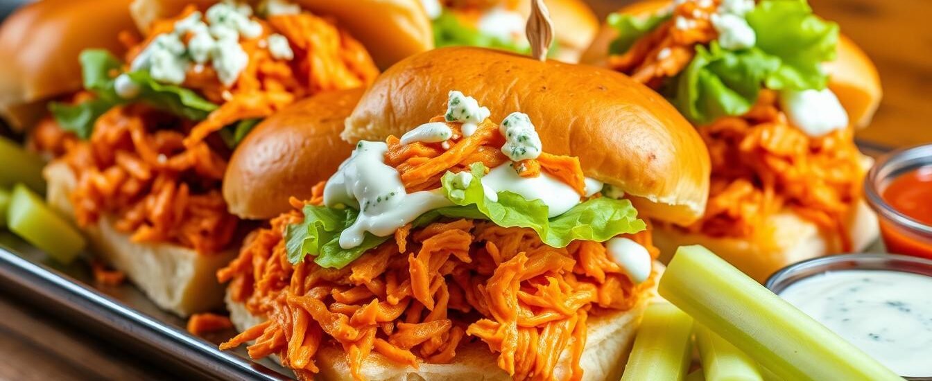 Buffalo Chicken Sliders