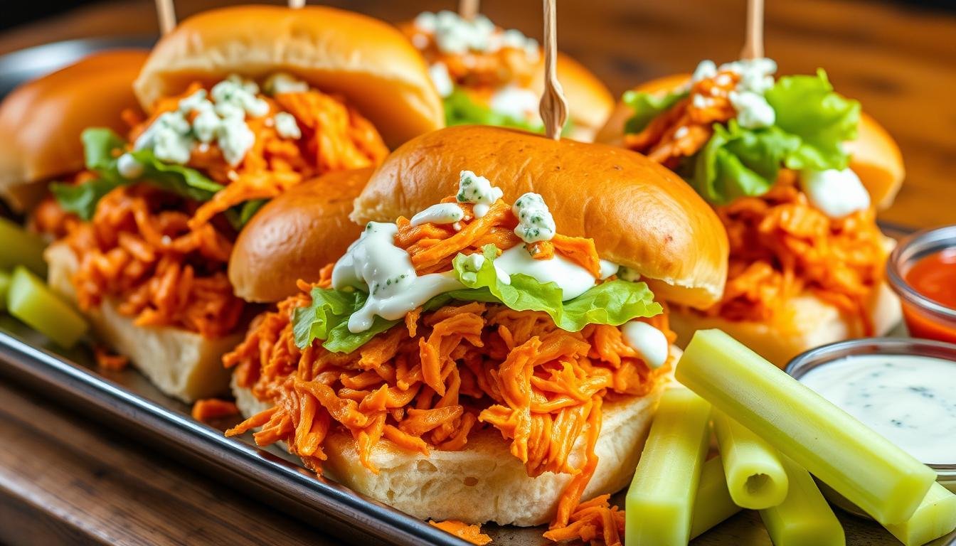 Buffalo Chicken Sliders