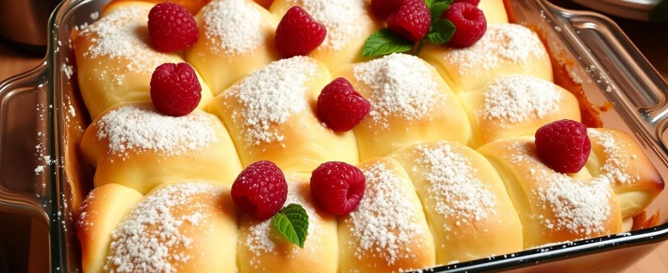 Cheesecake Crescent Rolls Casserole