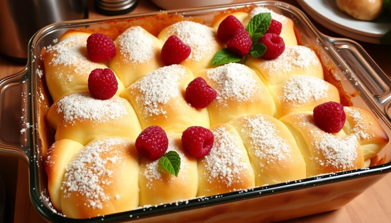 Cheesecake Crescent Rolls Casserole