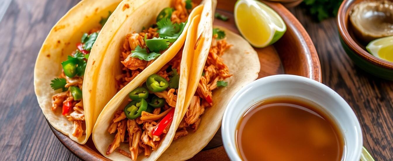 Chicken Birria Tacos