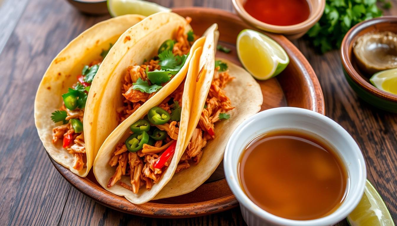 Chicken Birria Tacos