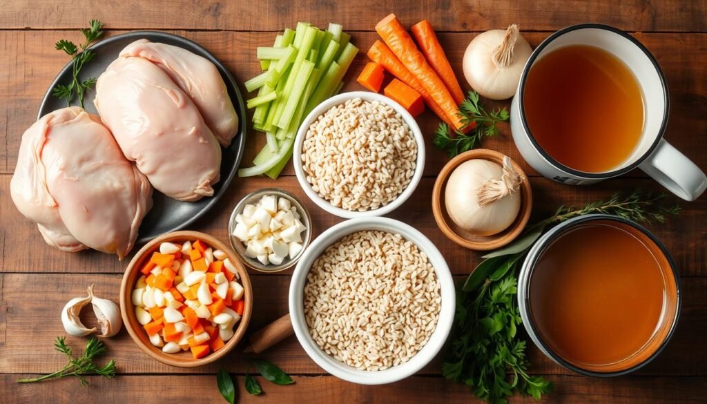 Chicken Wild Rice Soup ingredients