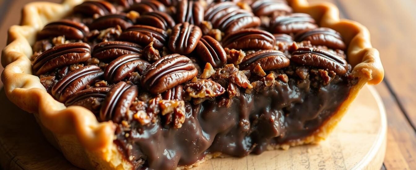 Chocolate-Bourbon Pecan Pie