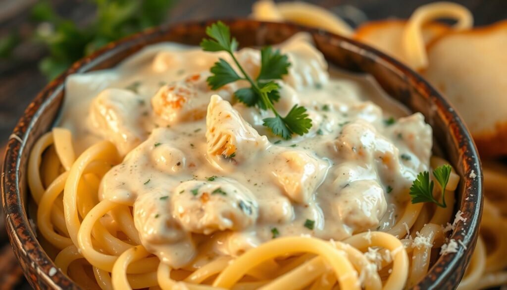 Creamy Chicken Alfredo sauce