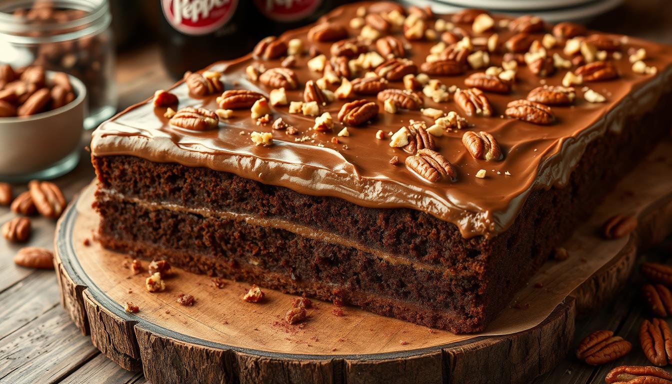 Dr Pepper Texas Sheet Cake