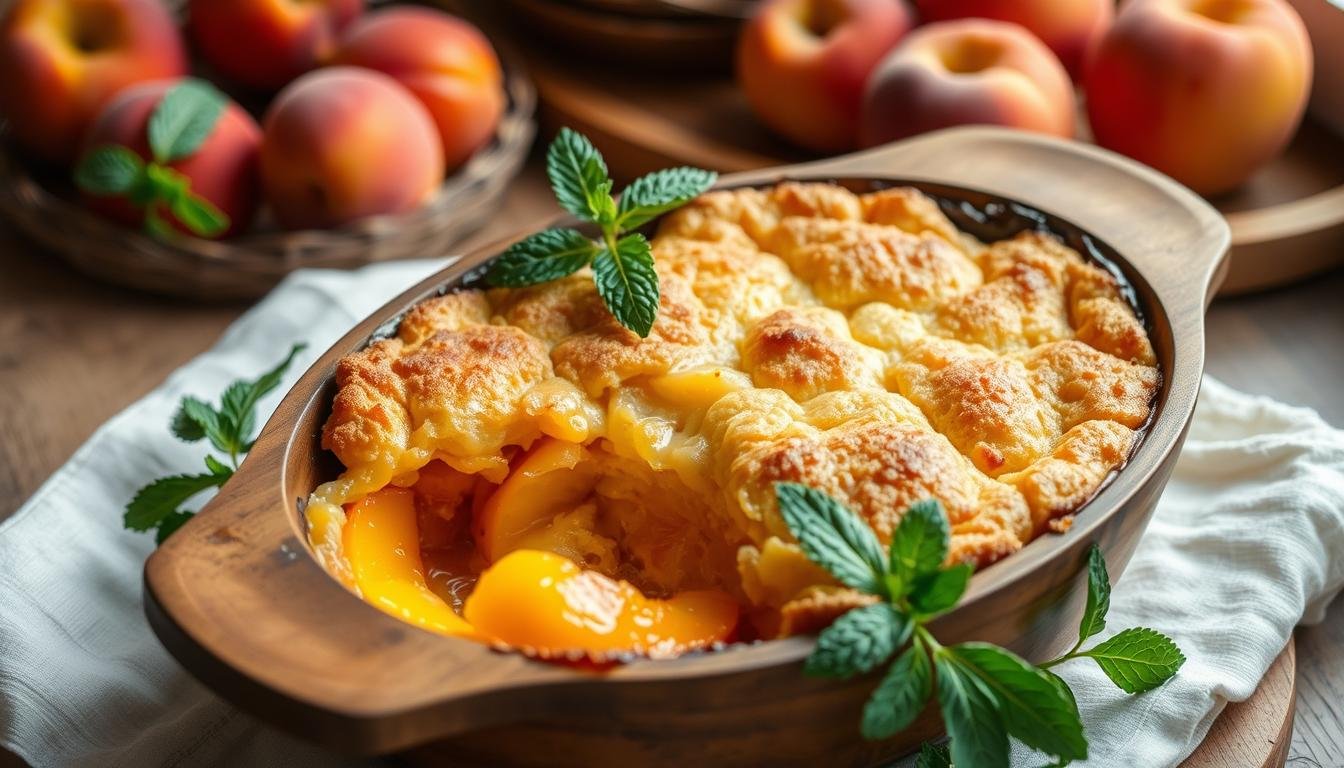 Easy Peach Cobbler