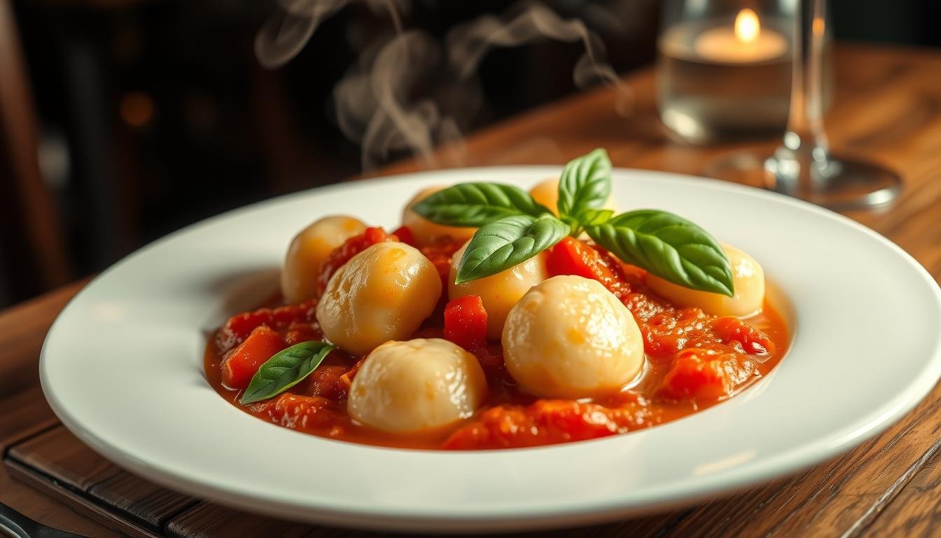 Gnocchi with Tomato Sauce