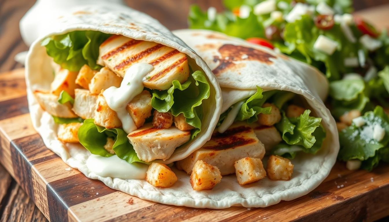 Grilled Chicken Caesar Wrap