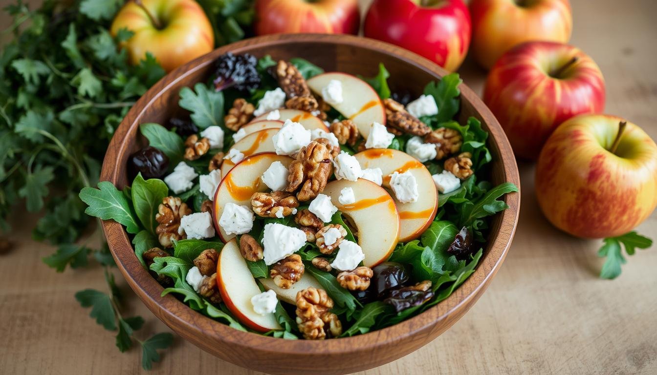 Honeycrisp Apple and Feta Salad