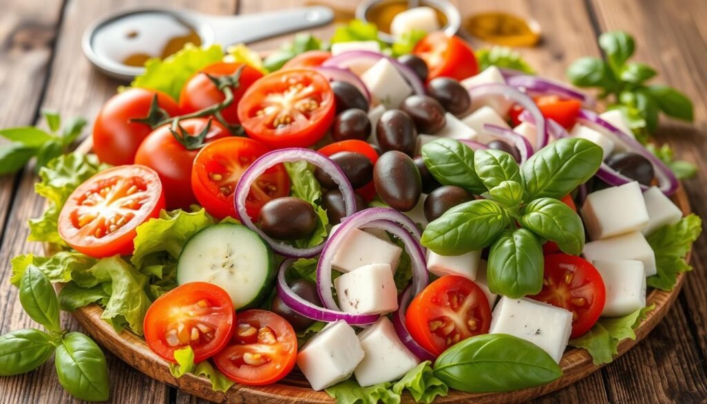 Italian Salad ingredients