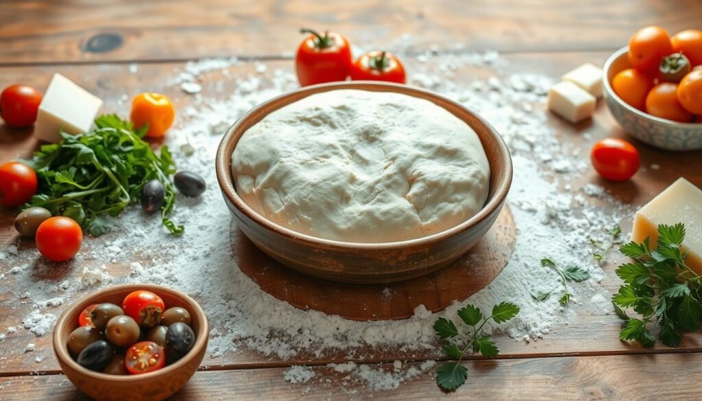 Mediterranean pizza dough recipe