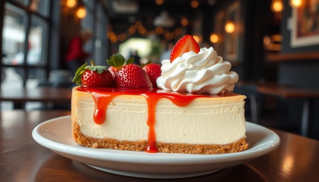 New York style cheesecake