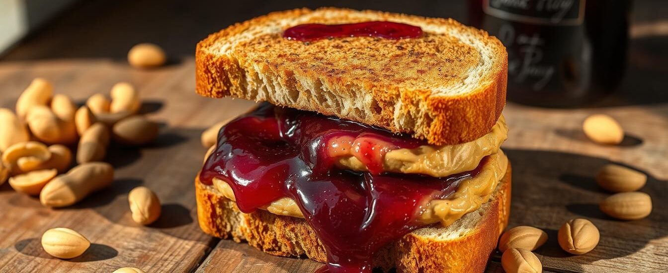 Peanut Butter and Jelly Sandwich