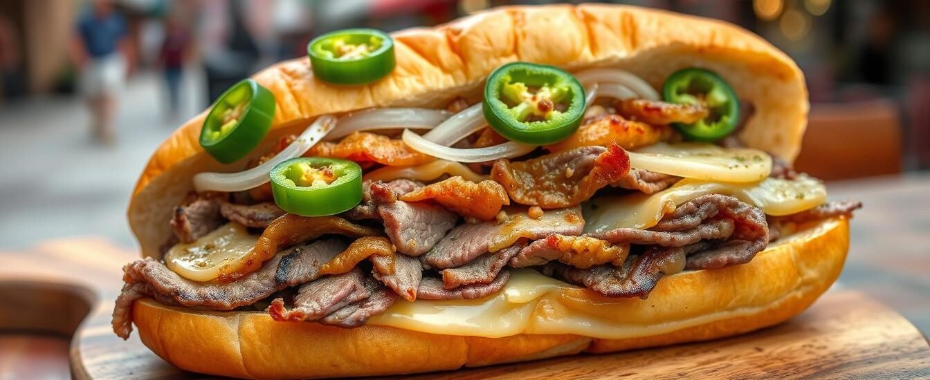 Philly Cheesesteak Sandwich