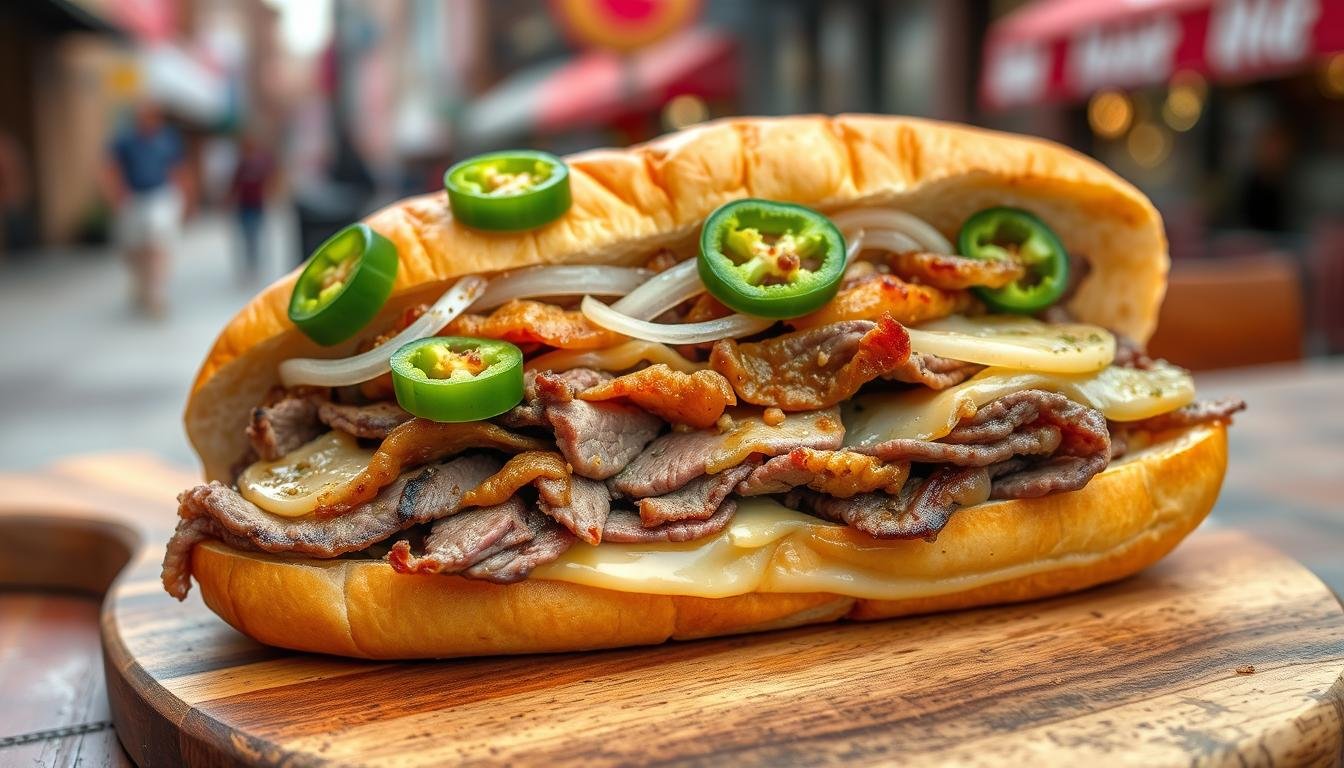 Philly Cheesesteak Sandwich