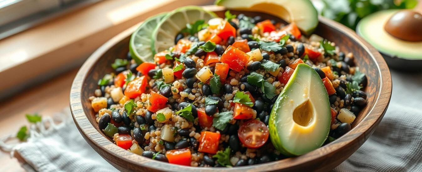 Quinoa-Black Bean Salad