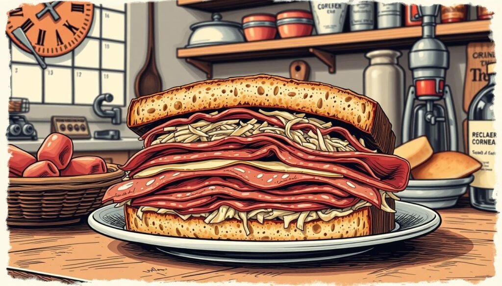 Reuben Sandwich history