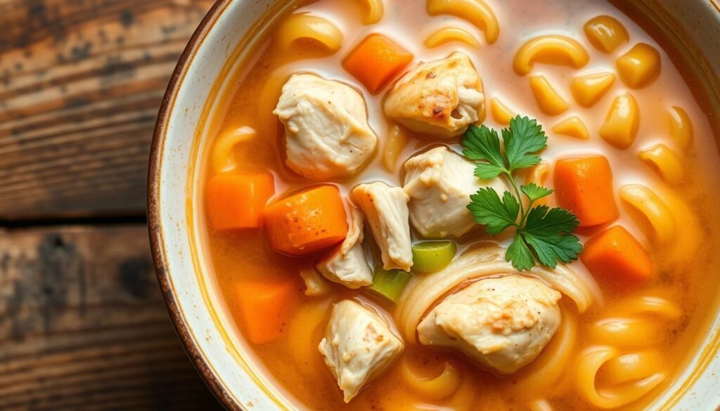 Rotisserie Chicken Noodle Soup