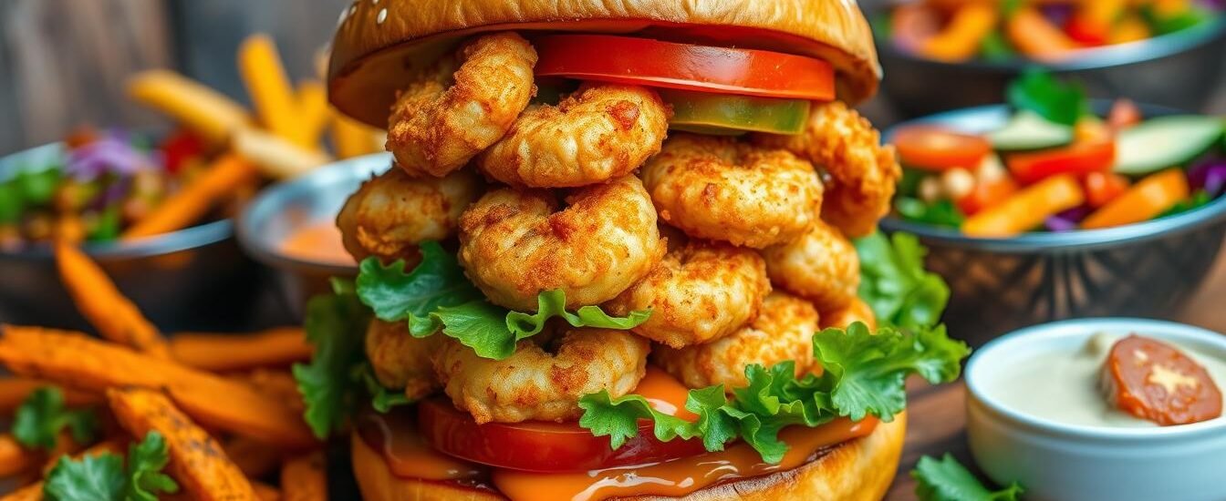 Shrimp Burger