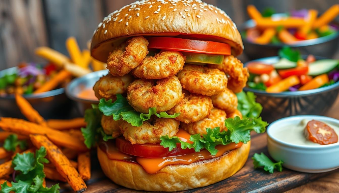 Shrimp Burger