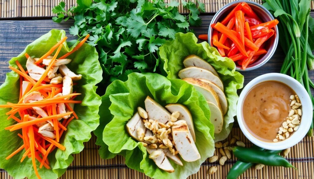 Thai Chicken Wraps ingredients