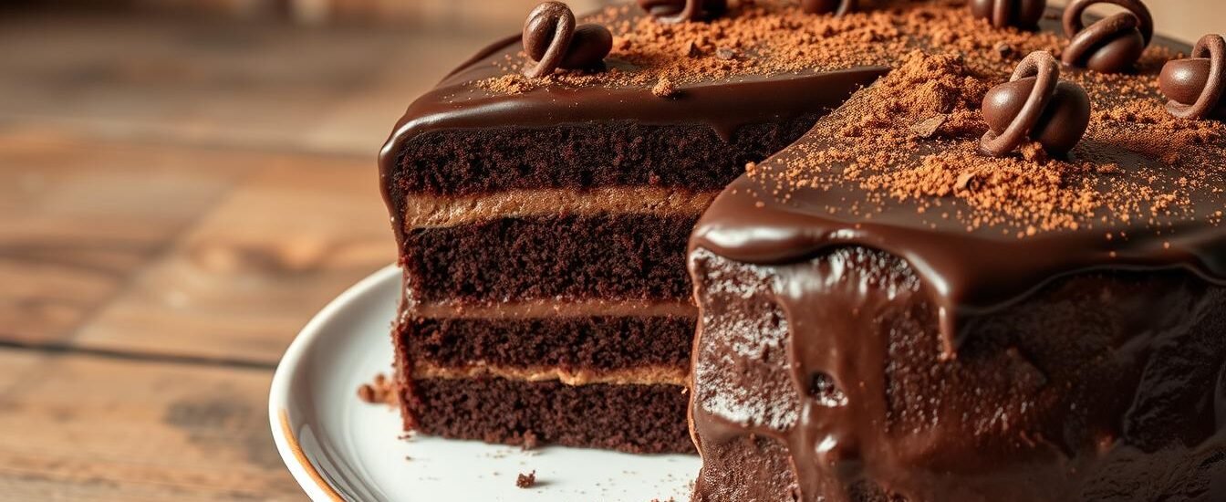 Triple-Chocolate Cake