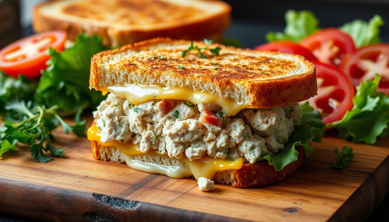 Tuna Melt Sandwich