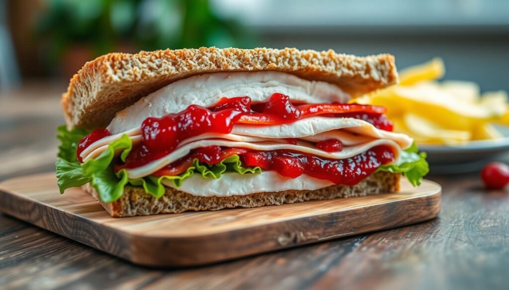 Turkey Cranberry Sandwich