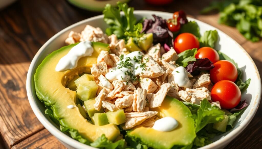 avocado chicken salad with mayo variations