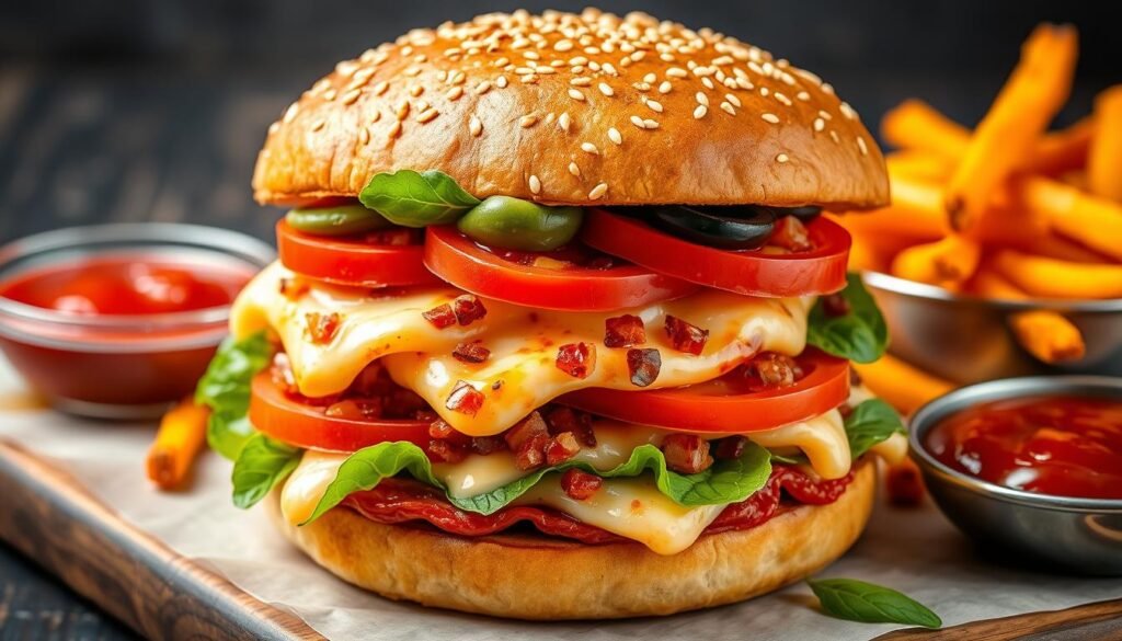 best pizza burger toppings