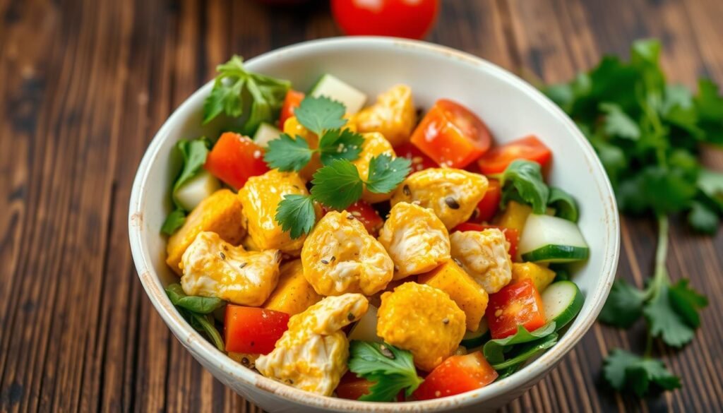 chicken curry salad