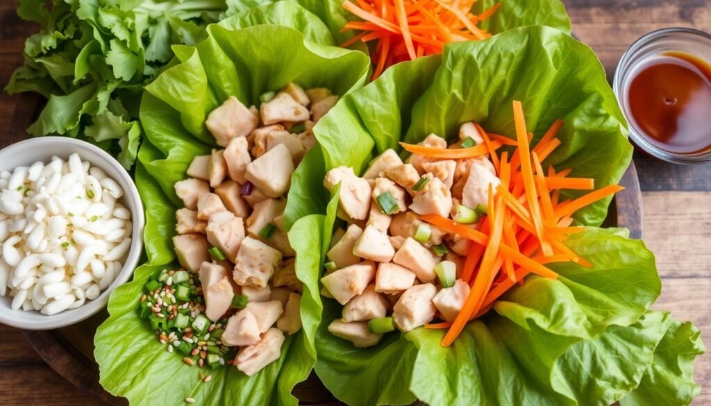 chicken lettuce wrap ingredients