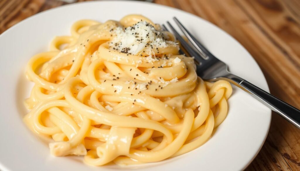 classic fettuccine Alfredo