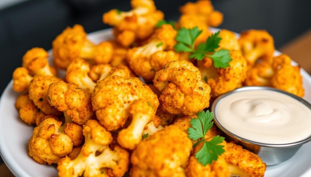 crispy cauliflower bites