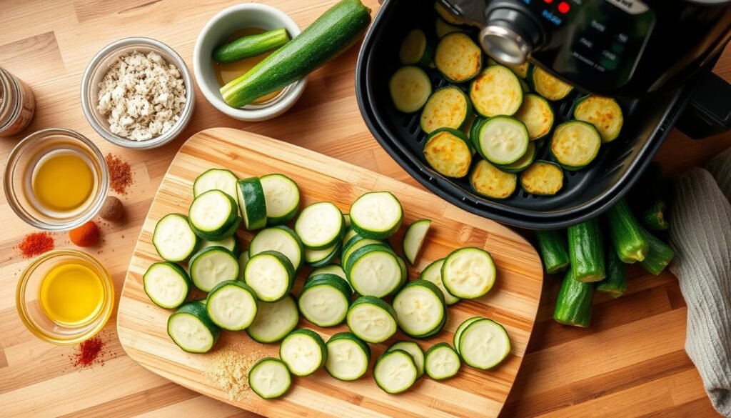 customizing zucchini chips