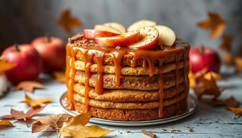 delicious caramel apple cake