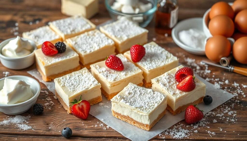 easy cheesecake bars recipe