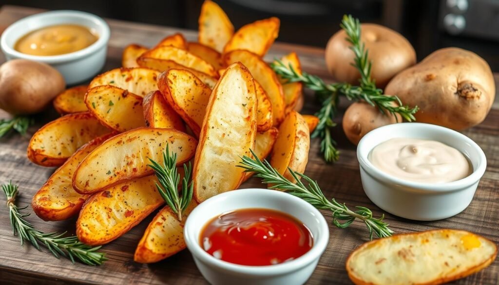 easy potato wedges recipe